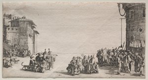 Orjamarkkinat, 1629. tekijältä Jacques Callot