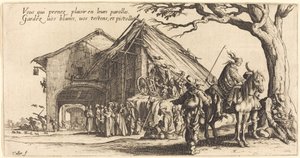 Pysähdyspaikka tekijältä Jacques Callot