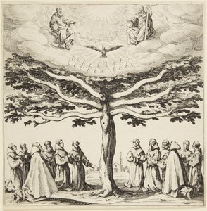 Pyhän Franciscuksen puu tekijältä Jacques Callot