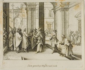 Tribuutti keisarille, Uudesta testamentista tekijältä Jacques Callot