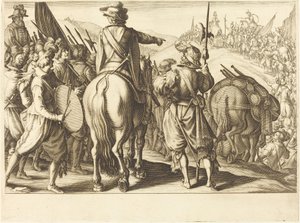 Joukot maaliskuussa tekijältä Jacques Callot