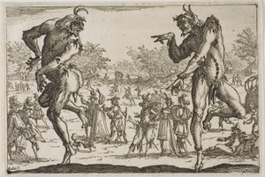 Kaksi Pantaloonia tekijältä Jacques Callot