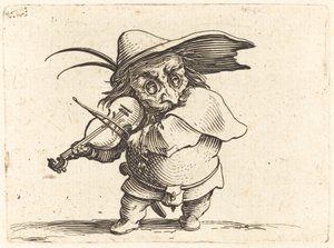 Viulunsoittaja tekijältä Jacques Callot
