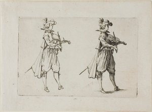 Viulunsoittaja, The Capricesista tekijältä Jacques Callot