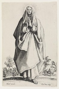 Neitsyt Maria tekijältä Jacques Callot