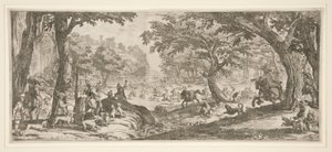Suuri metsästys tekijältä Jacques Callot