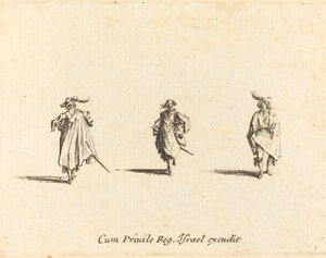 Kolme herraa tekijältä Jacques Callot
