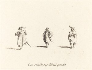 Kolme herraa tekijältä Jacques Callot