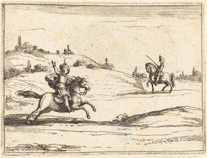 Kaksi Ritaria tekijältä Jacques Callot