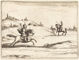 Kaksi Ritaria tekijältä Jacques Callot