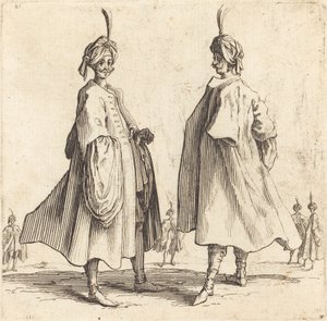 Dos turcs finlandesos tekijältä Jacques Callot