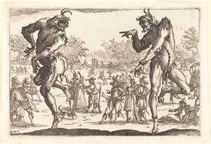 Kaksi Zannia tekijältä Jacques Callot