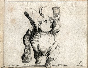 Varie Figure Gobbi ... (Kaiverrus) tekijältä Jacques Callot
