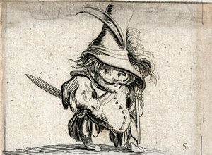 Varie Figure Gobbi ... (kaiverrus) tekijältä Jacques Callot