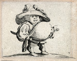 Varie Figure Gobbi ... (kaiverrus) tekijältä Jacques Callot