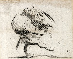 Varie Figure Gobbi ... (kaiverrus) tekijältä Jacques Callot