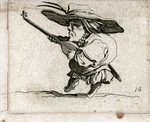 Varie Figure Gobbi ... (kaiverrus) tekijältä Jacques Callot