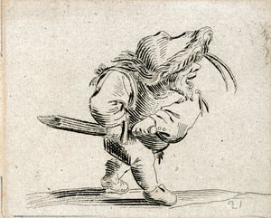 Varie Figure Gobbi ... (kaiverrus) tekijältä Jacques Callot