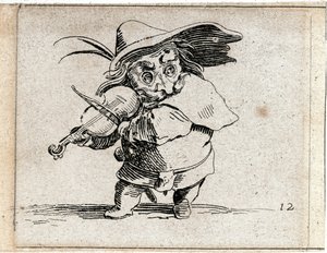 Varie Figure Gobbi ... (kaiverrus) tekijältä Jacques Callot