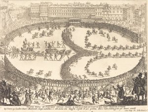 Näkymä festivaaleille tekijältä Jacques Callot