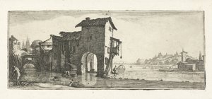 Vesimylly tekijältä Jacques Callot