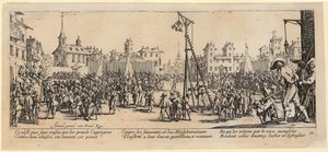 Keinu, sarjan ”Sodan harmaat” 10. lehti tekijältä Jacques Callot