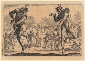 Kaksi housua tekijältä Jacques Callot
