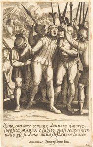 Kiinalais tekijältä Jacques Callot after Antonio Tempesta