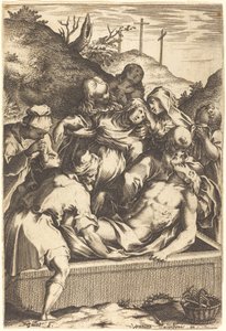 Hautaus tekijältä Jacques Callot after Ventura Salimbeni