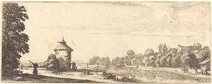 Kyyhkynen tekijältä Jacques Callot or Follower of Jacques Callot