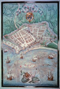Näkymä Le Havren kaupunkiin Sivu otettu Jacques Delvaux