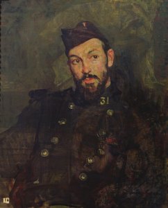 Felicien Cacan univormussa, 1915 tekijältä Jacques Emile Blanche