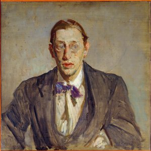 Tutkimus Igor Stravinskyn säveltäjän muotokuvaan tekijältä Jacques Emile Blanche