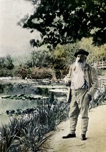 "Claude Monet, Giverny", 1905 tekijältä Jacques Ernest Bulloz