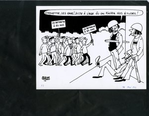 Le Figaro, mustavalkoinen satiiri