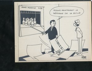 Le Figaro, mustavalkoinen satiiri