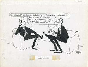 Le Figaro, mustavalkoinen satiiri
