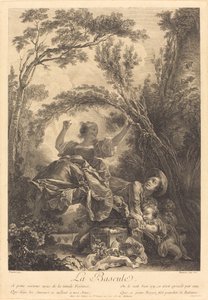 Keinu tekijältä Jacques Firmin Beauvarlet after Jean Honoré Fragonard