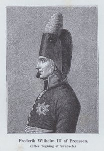 Frederick William III, Preussin kuningas (litho)