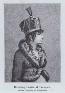 Louise Mecklenburg-Strelitz, Preussin kuninkaan Frederick William III:n kuningatar puoliso (litho)