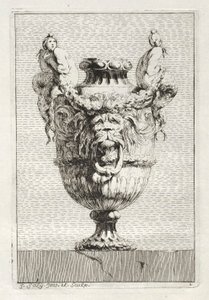 Maljakkosarja: levy 1, 1746. tekijältä Jacques Francois Joseph Saly