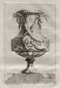 Maljakkosarja: lautanen 20, 1746. tekijältä Jacques Francois Joseph Saly