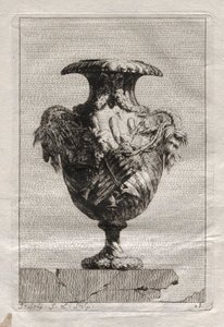 Maljakkosarja: levy 28, 1746. tekijältä Jacques Francois Joseph Saly