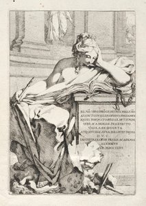 Sarja maljakoita: otsikkosivu, 1746. tekijältä Jacques Francois Joseph Saly