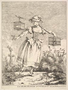 Lintukauppias, 1700-luku.