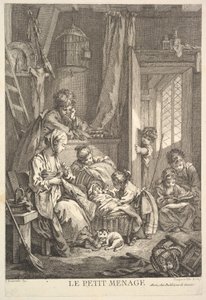 Pieni kotitalous, 1700-luvun puolivälistä loppupuolelle.