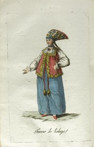 Neito Kalugasta juhlamekossa tekijältä Jacques Grasset de Saint Sauveur