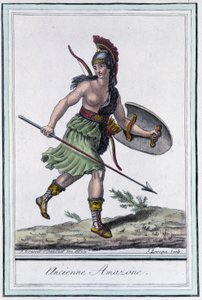 Old Amazon - Grasset St Sauveurin "" Encyclopedia of Travels" -julkaisussa, toim. 1796 tekijältä Jacques Grasset de Saint Sauveur