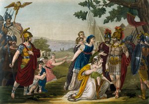 Jacques Grasset de Saint-Sauveurin (1757-1810) sabiinilaisten naisten raiskaus, kaiverrus antiikin Roomasta tai historiallinen ja kuvallinen kuvaus kaikesta, mikä liittyy roomalaiseen kansaan, heidän armeijaan, tapoihinsa, uskonnolliseen ja julkiseen elämä tekijältä Jacques Grasset de Saint Sauveur
