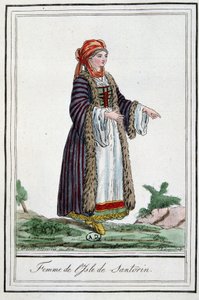 Santorinin saaren nainen tekijältä Jacques Grasset de Saint Sauveur